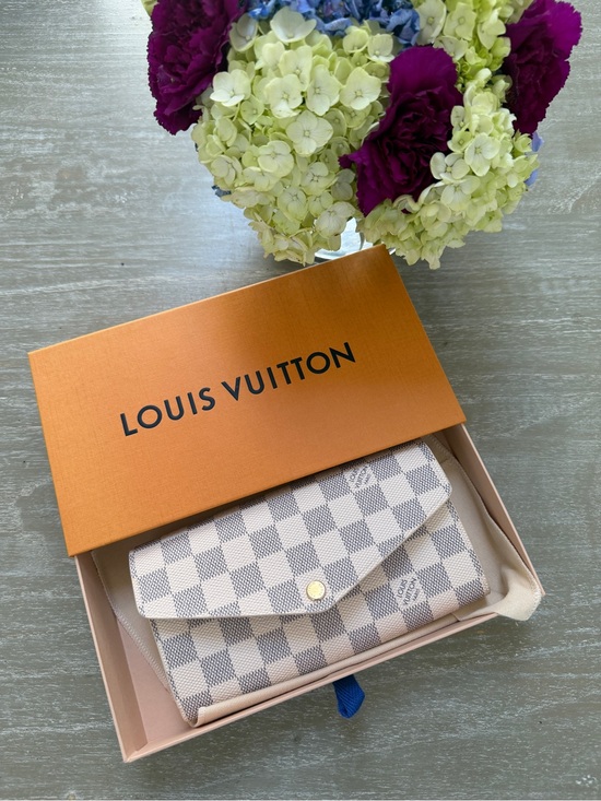 Louis Vuitton Handbags - LOUIS VUITTON Portefeuille Damier Azur Wallet. Rare. New in Box with receipt.